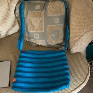 Unique Zip It Bag Teal